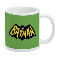 GRAPHICS & MORE Batman Classic TV Series Logo Ceramic Coffee Mug, Novelty Gift Mugs for Coffee, Tea and Hot Drinks, 11oz, White