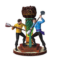 STAR TREK Amok Time Illuminating Masterpiece Sculpture