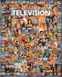 White Mountain Puzzles Television History - 1000 Piece Jigsaw Puzzle